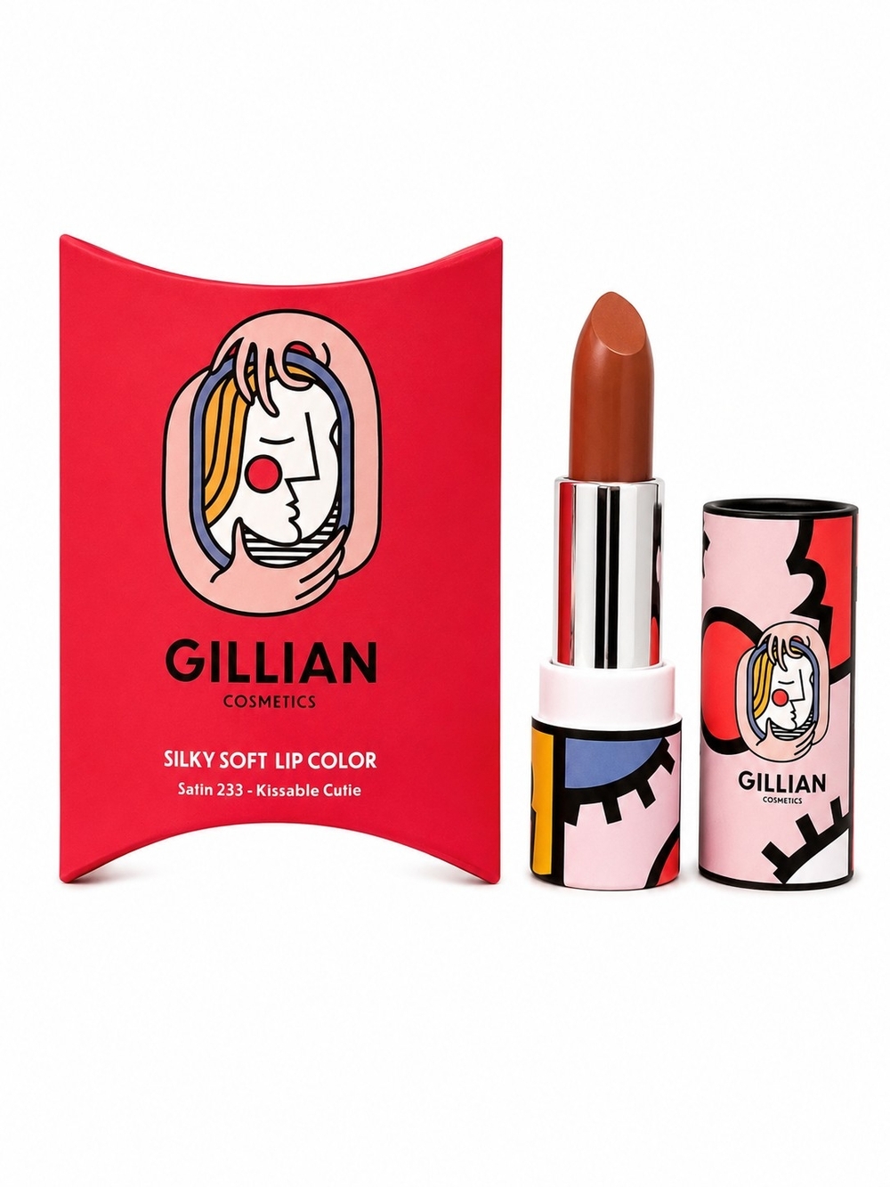 Gillian Cosmetics Silky Soft Lip Color – “Satin 233”